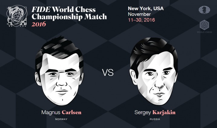 Schachweltmeisterschaft 2016: Magnus Carlsen vs. Sergey Karjakin