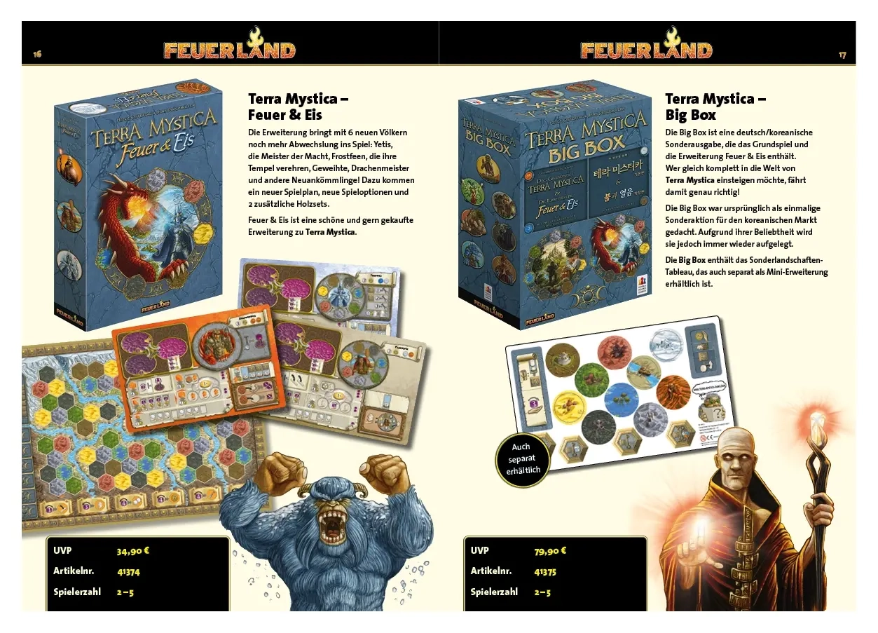 Terra Mystica - Feuer & Eis - Erweiterung