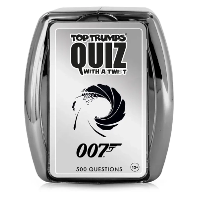 Top Trumps Quiz - James Bond 007 (metallic case)