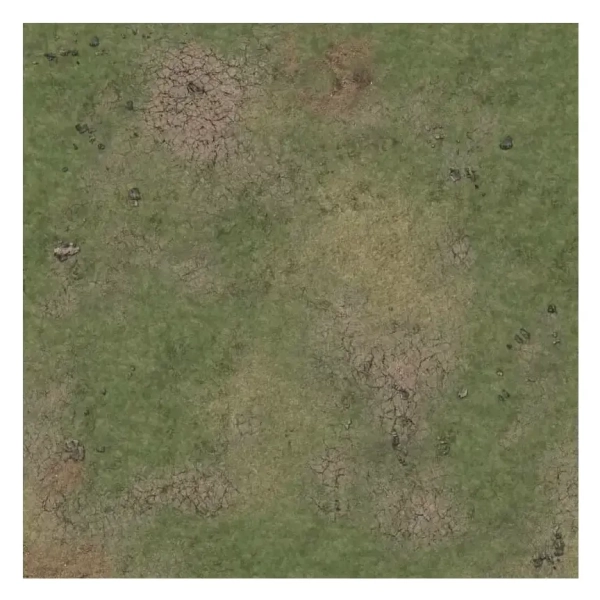 Grassy Fields Gaming Mat 3x3 (90 x 90 cm)