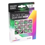 Galaxy Series - Aurora - D6 Dice Set 16 mm (12 pcs)