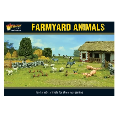 Bolt Action 2 Scenery Farmyard Animals - EN