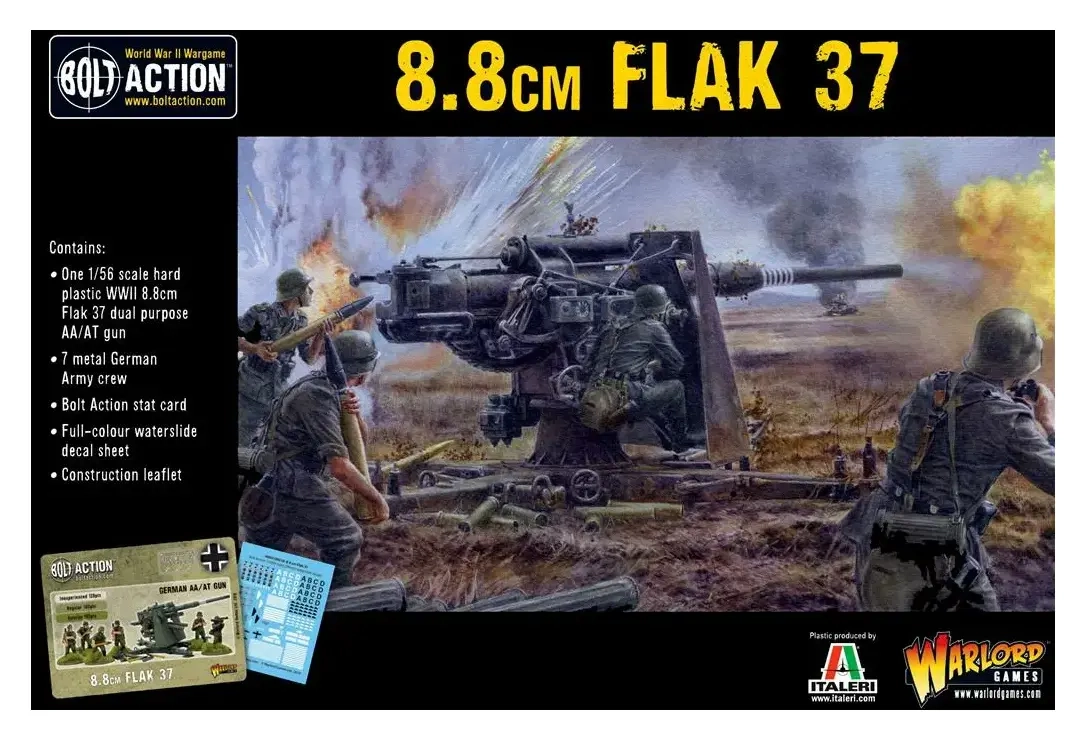 Bolt Action 2 Flak 37 8.8cm - EN