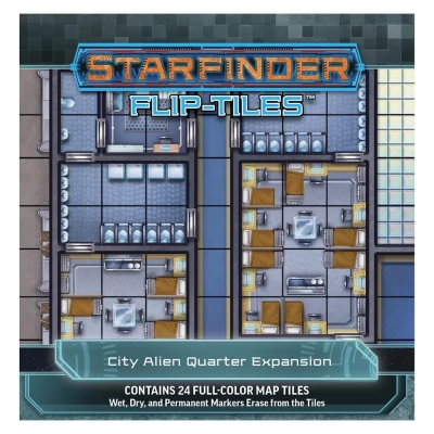 Starfinder: Flip-Tiles - City Alien Quarter Expansion - EN