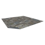 Battle Systems - Frontier Sci-fi Gaming Mat 3x3 (90 x 90 cm)