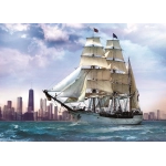 Segelschiff vor Chicago