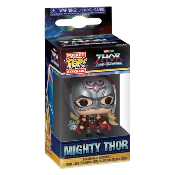 Funko POP! Keychain: Thor L&T - Mighty Thor