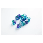 Galaxy Series - Neptune - D6 Dice Set 16 mm (12 pcs)