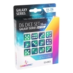 Galaxy Series - Neptune - D6 Dice Set 16 mm (12 pcs)