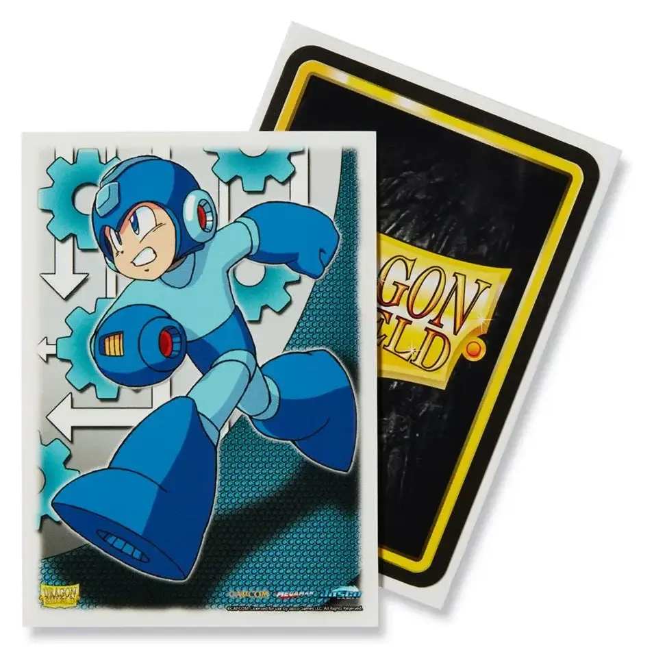 Dragon Shield Classic Art Sleeves - Mega Man Standard (100 Sleeves)
