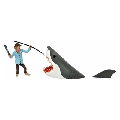 Der weisse Hai Actionfiguren Doppelpack Toony Terrors Jaws & Quint 15 cm