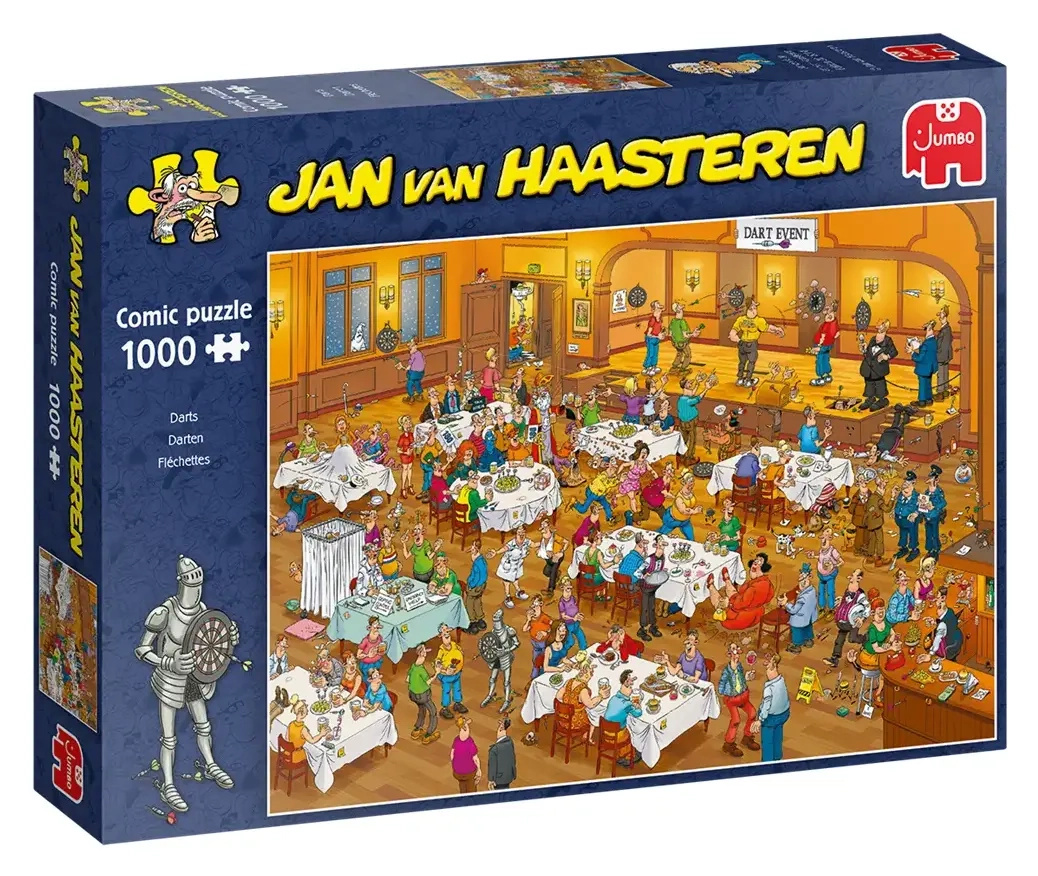 Das Dart-Turnier - Jan van Haasteren