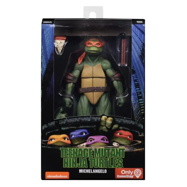 Teenage Mutant Ninja Turtles (1990 Movie) – 7” Scale Figure - Michelangelo