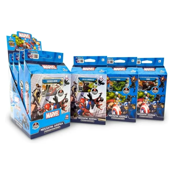 Marvel Mission Arena TCG - Starter Display (4 Decks) - EN