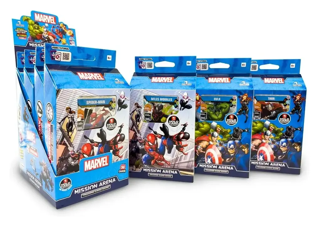 Marvel Mission Arena TCG - Starter Display (4 Decks) - EN