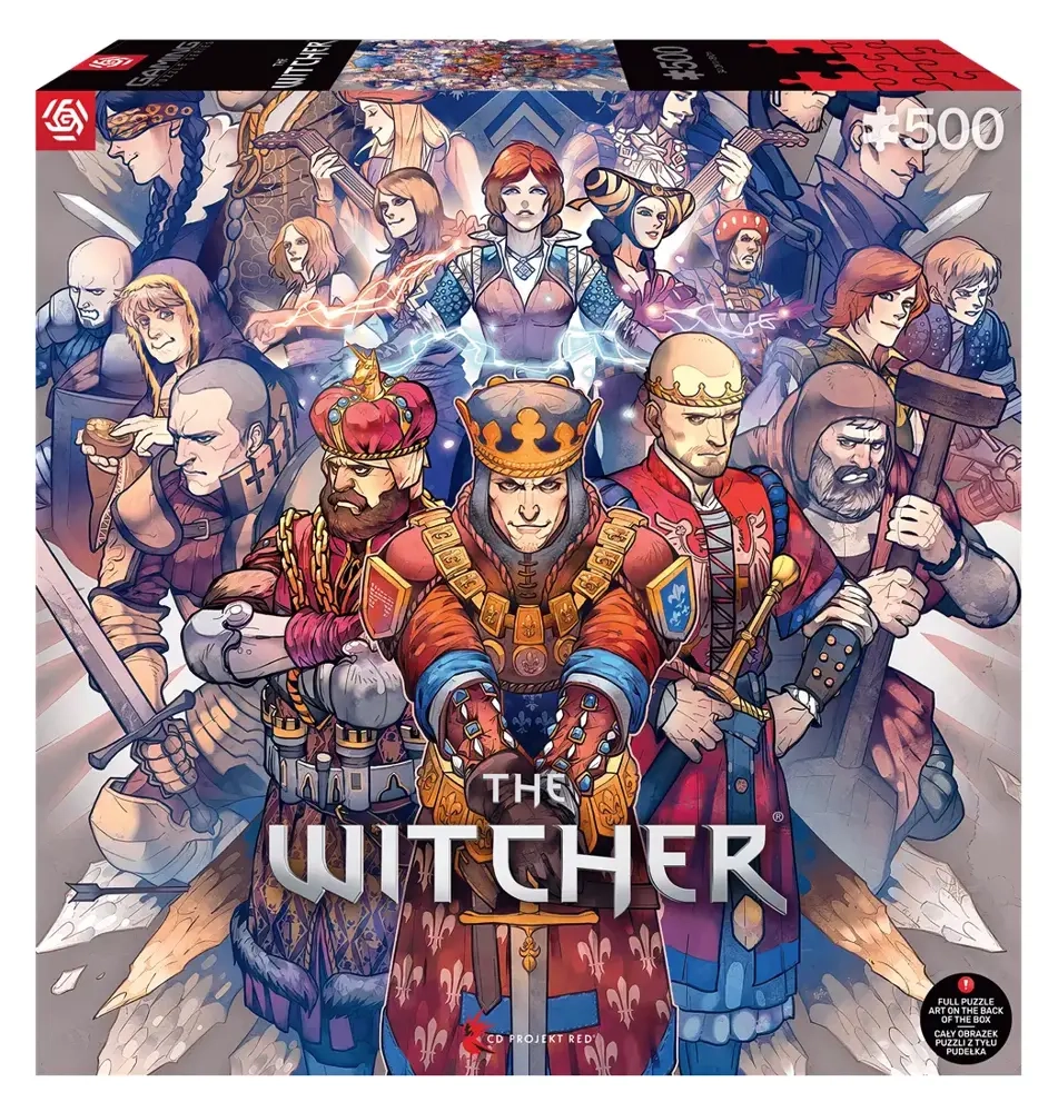 Gaming Puzzle: The Witcher Northern Realms Puzzles