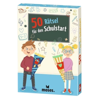 50 Rätsel für den Schulstart