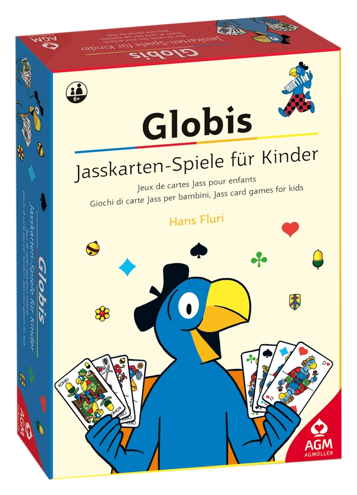 Jasskartenspiele Globi - DE/FR/IT