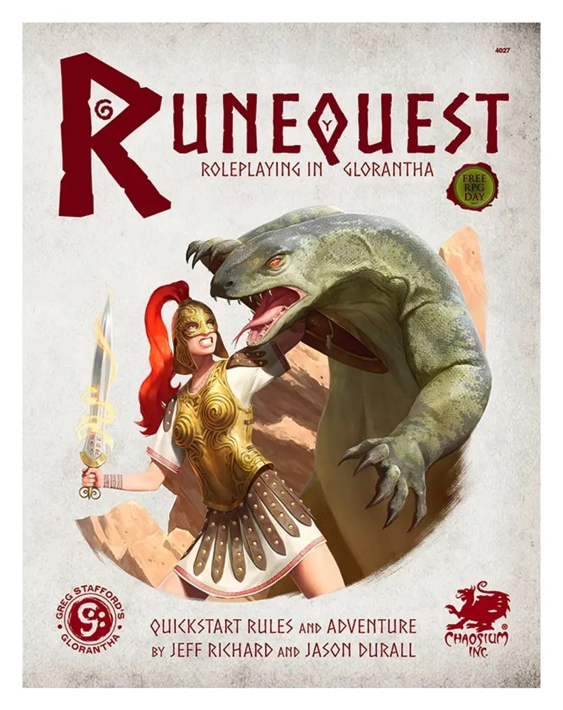 RuneQuest: Roleplaying in Glorantha Quickstart - EN
