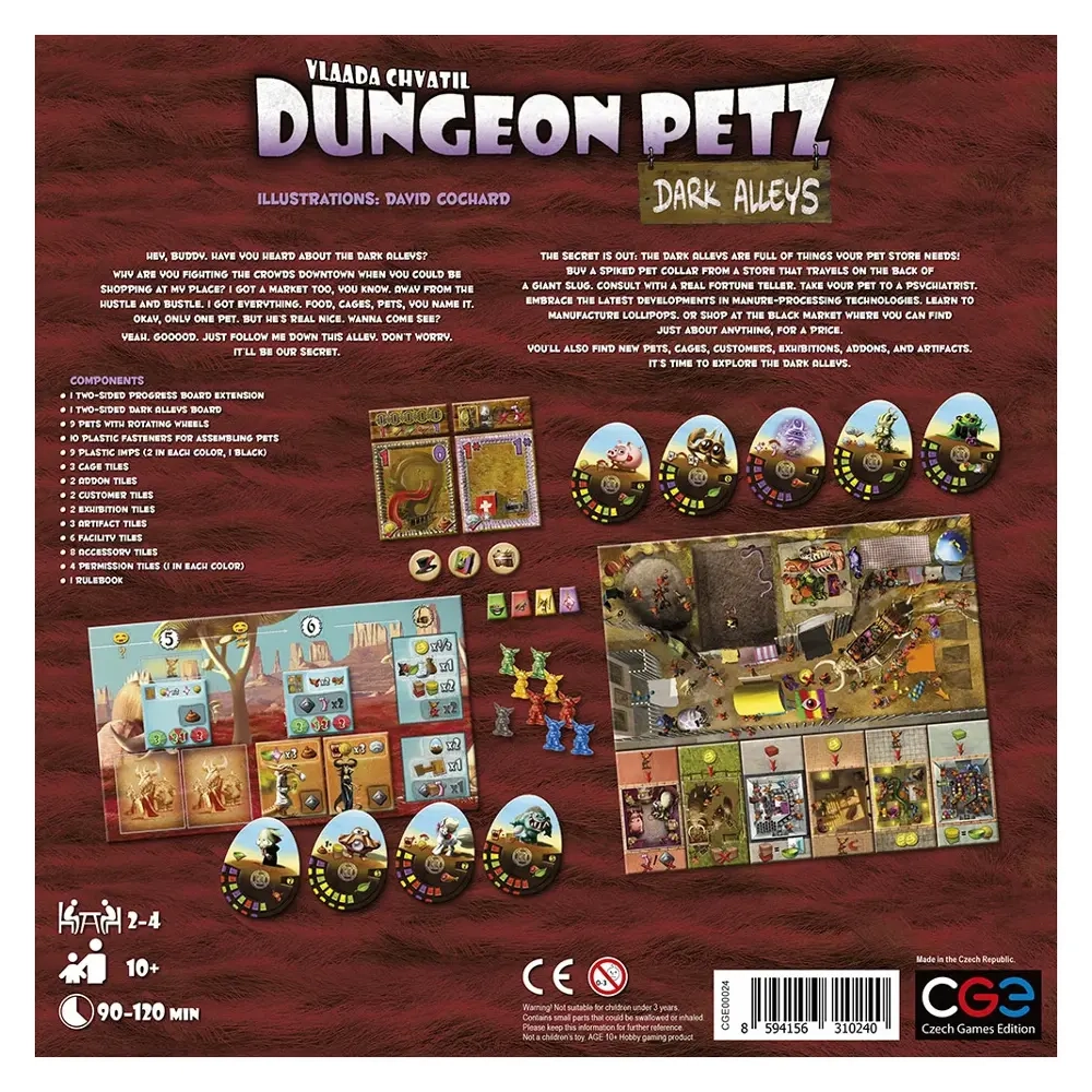 Dungeon Petz: Dark Alleys - Expansion - EN