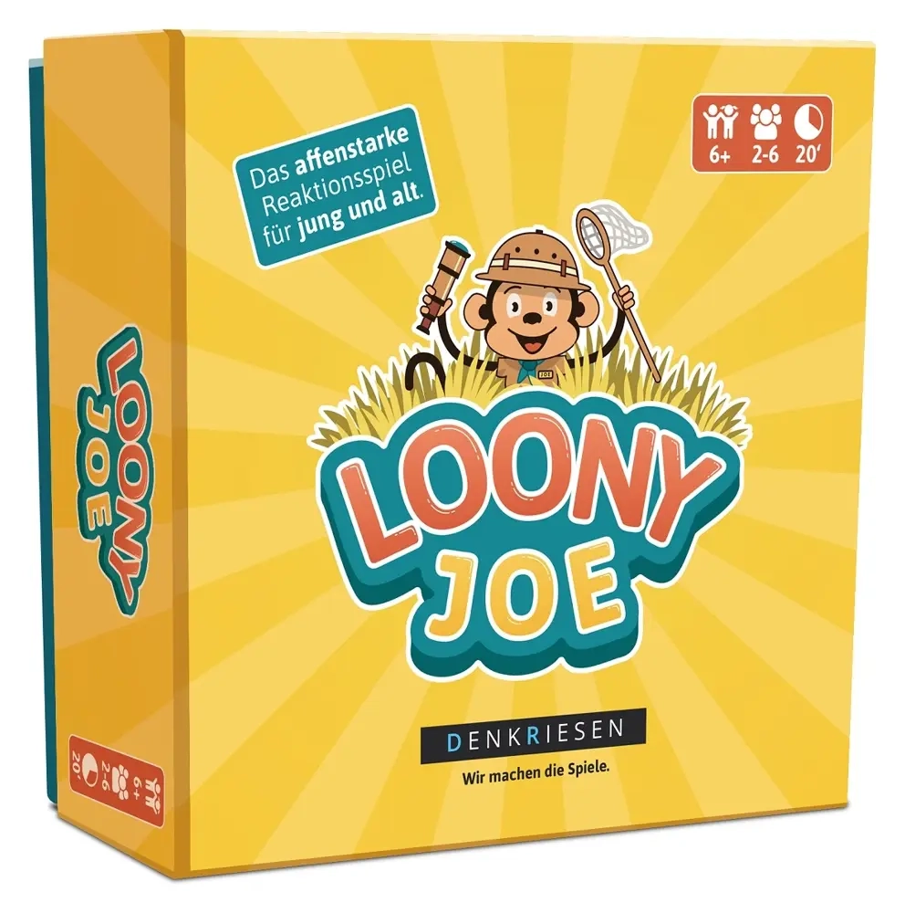 Loony Joe – Das affenstarke Reaktionsspiel für jung und alt
