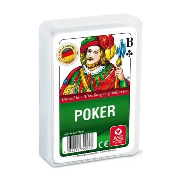 Poker, französisches Bild (Plastiketui)
