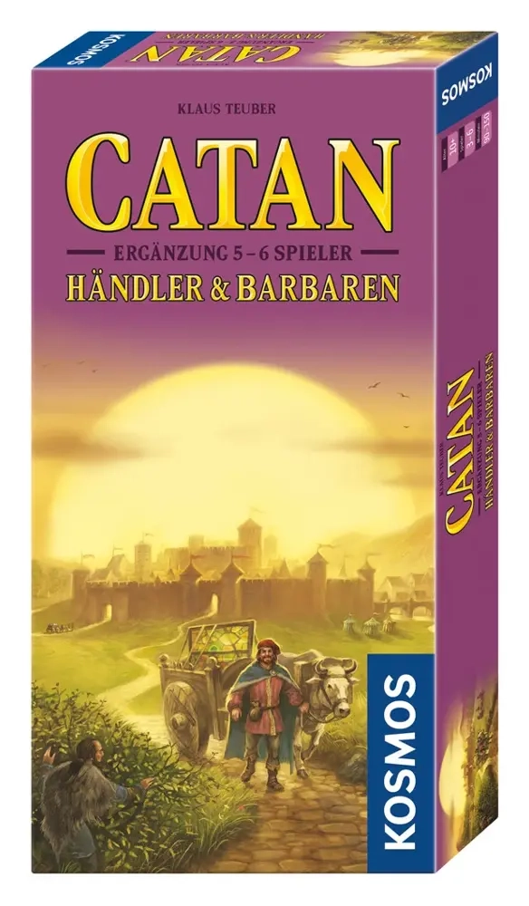 Catan Ergänzung 5-6 Spieler - Händler & Barbaren