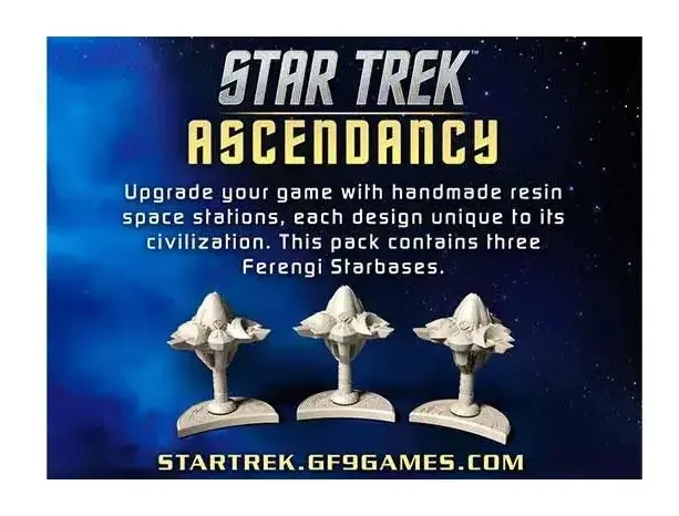 Star Trek Ascendancy Ferengi Starbase Set (3)