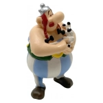 Asterix Figur Obelix mit Idefix 8 cm