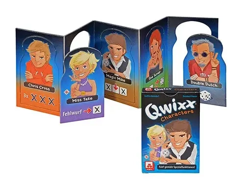 Qwixx - Characters Erweiterung