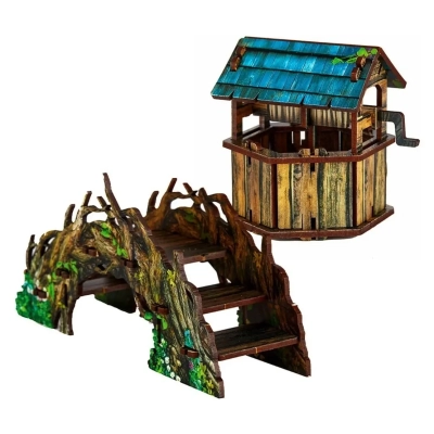 Constructions Set - Forest Bridge & Well