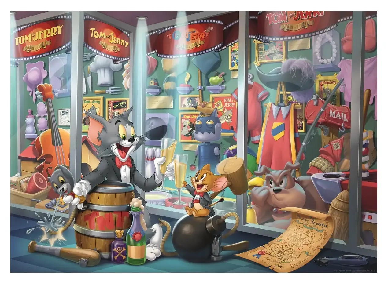 Ruhmeshalle von Tom & Jerry (1000 Teile)