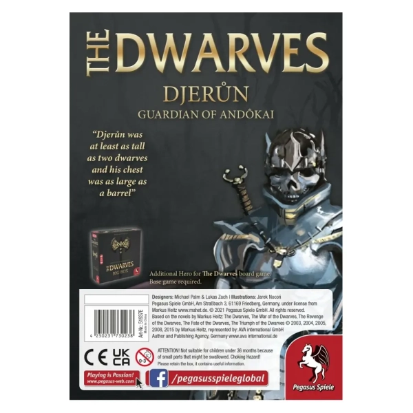 The Dwarves Characterpack Djerun - EN