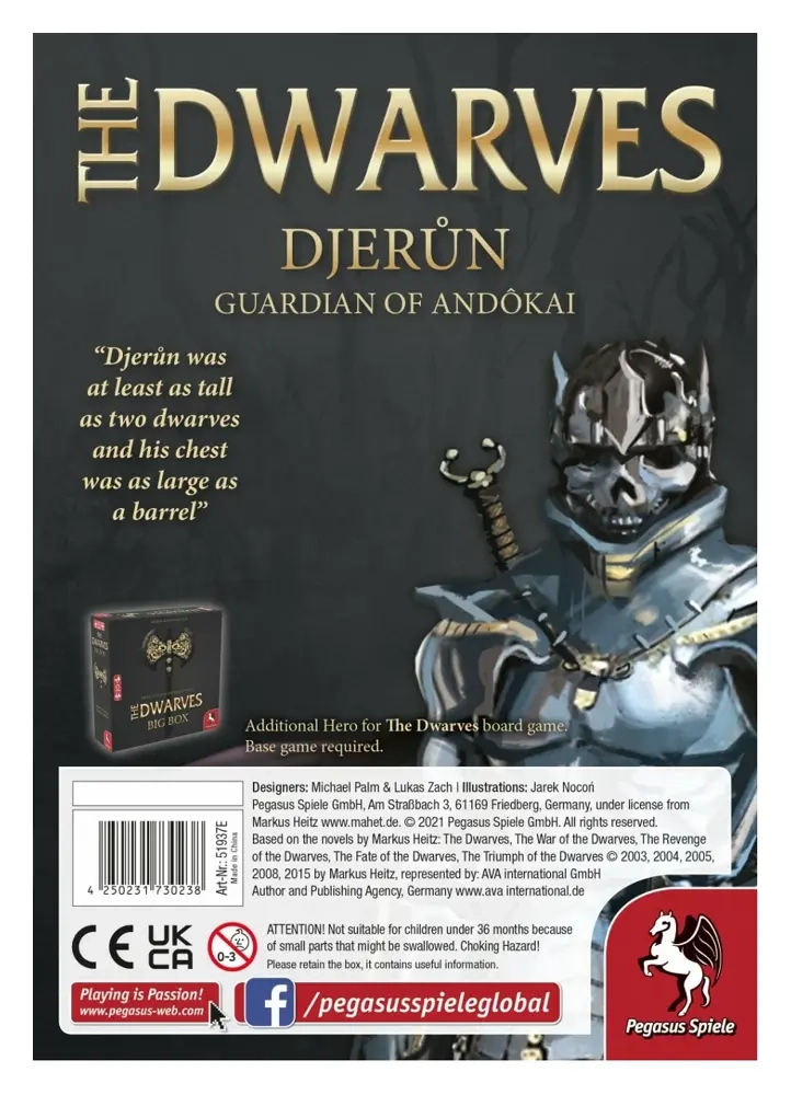 The Dwarves Characterpack Djerun - EN