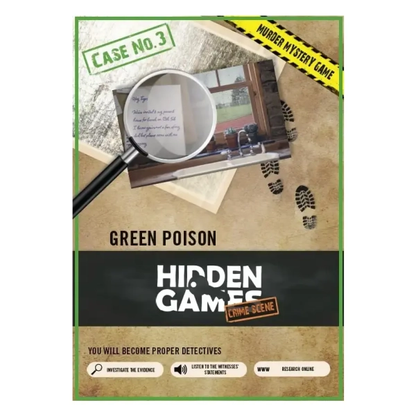 Hidden Games Crime Scene: Case 3 - Green Poison - EN