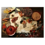 World Map in Spices