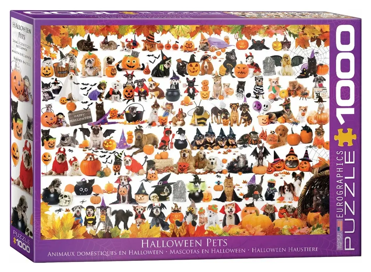 Halloween-Tiere