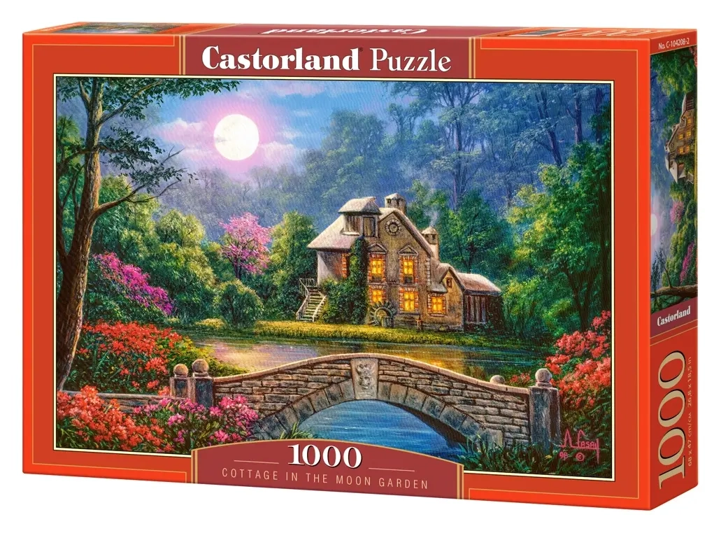 Cottage in the Moon Garden