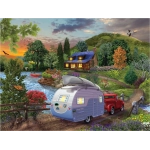 Bigelow Illustrations - Campers Coming Home