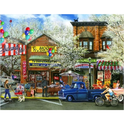 Afternoon on Mainstreet - Tom Wood
