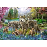 Wolfsfamilie