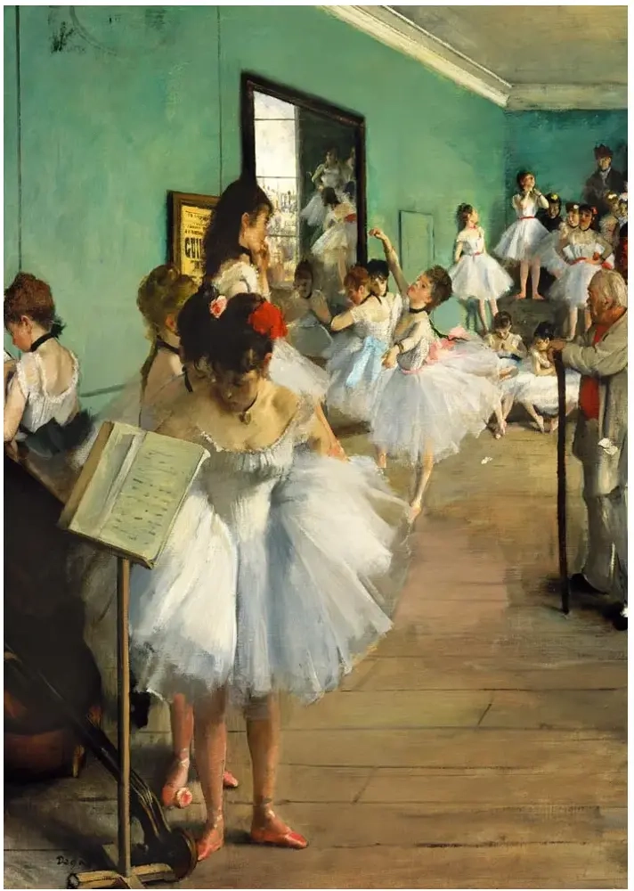The Dance Class - 1874 - Edgar Degas
