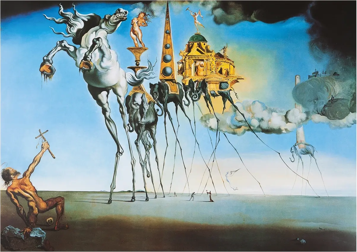 The Temptation of St. Anthony, 1946 - Salvador Dalí