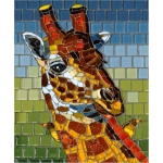 Stained Glass Giraffe