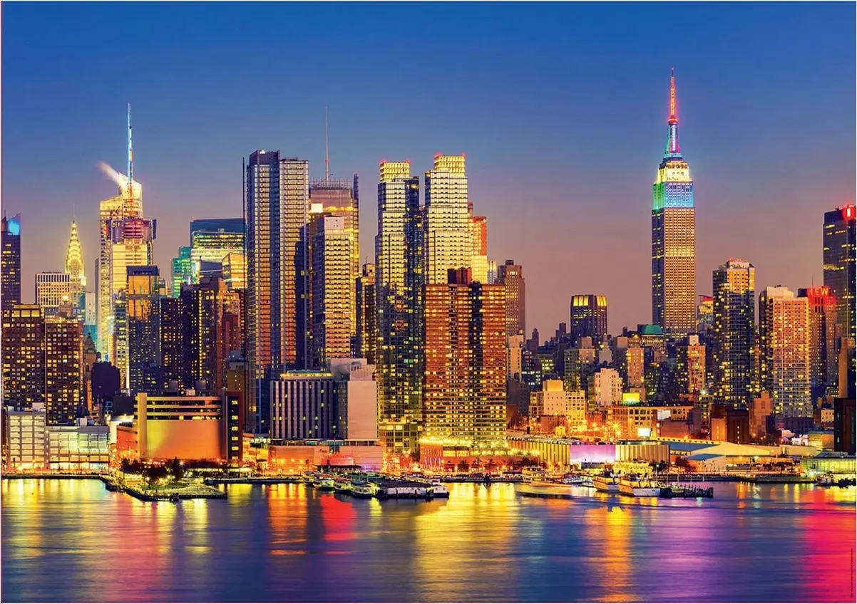 Manhattan bei Nacht