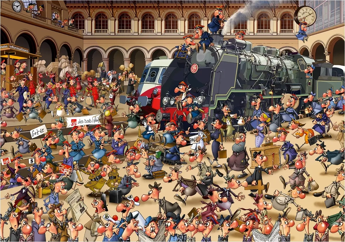 French Train Station