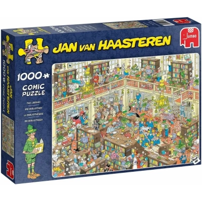 Die Bibliothek - Jan van Haasteren