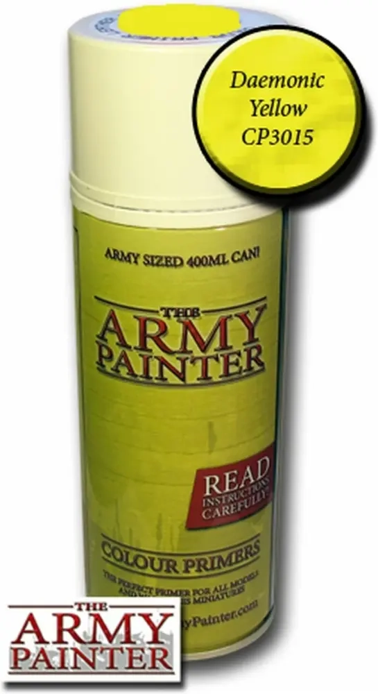 Army Painter  Primer: Daemonic Yellow (400ml)