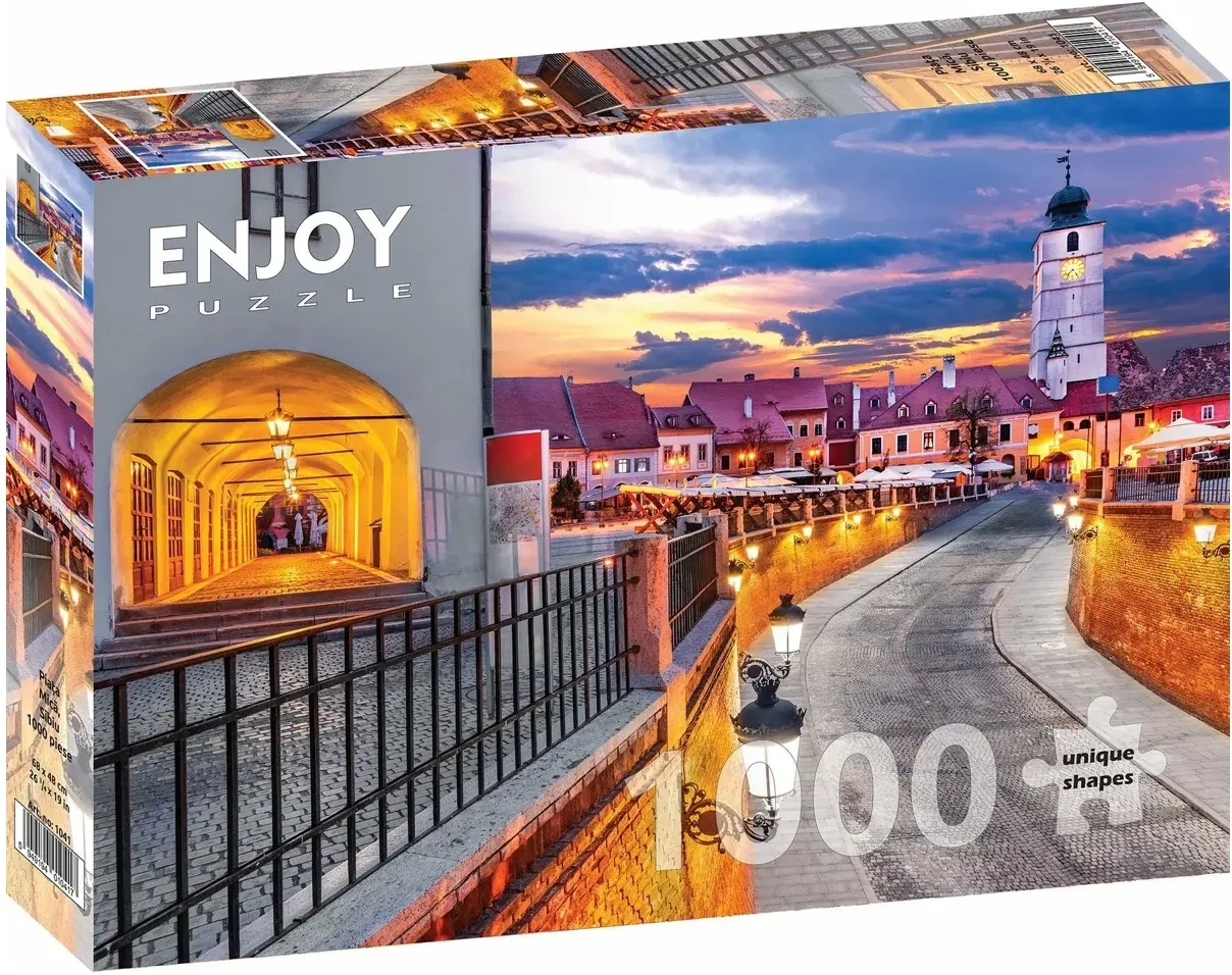 Brücke bei Nacht, Sibiu