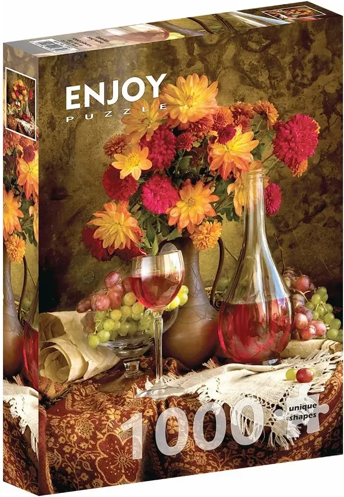 Dahlias and Wine
